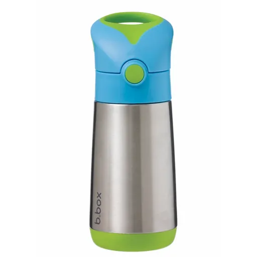 B.Box Thermos Mini termoska s brčkem Blue 350 ml