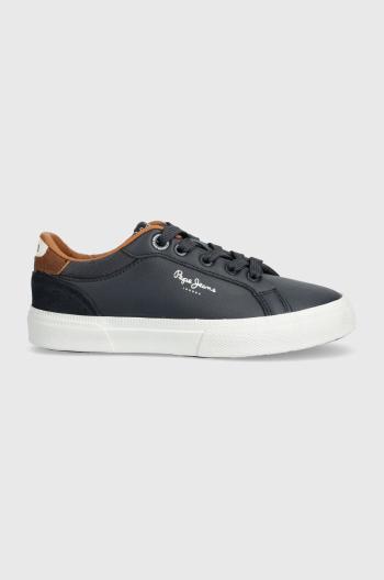 Dětské sneakers boty Pepe Jeans KENTON COURT B tmavomodrá barva