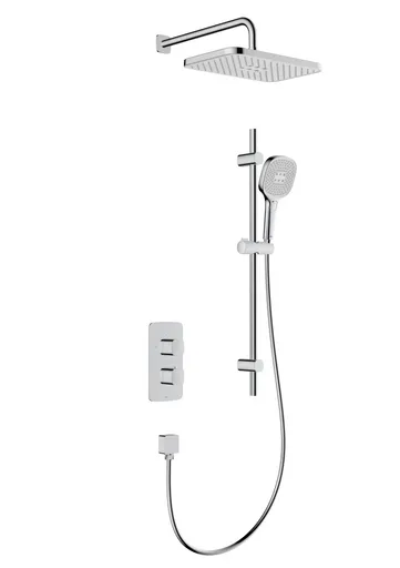 KFA Sada sprchová Malaga, termostatická, podomítková s posuvným drážkovým ramenem, chrom 5759-301-00