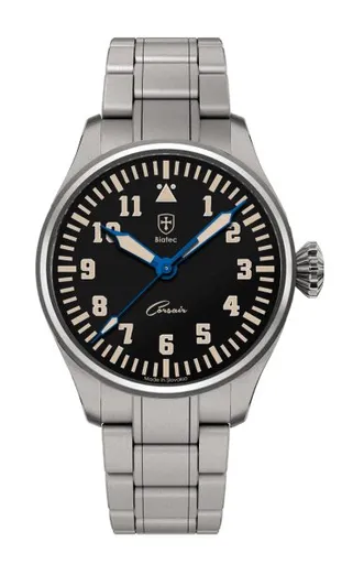 Biatec Corsair Vintage 03 - Kovový náramek s pískováním