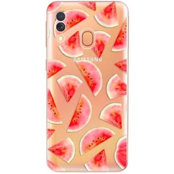 iSaprio Melon Pattern 02 pro Samsung Galaxy A40 (mel02-TPU2-A40)