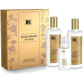 BRAZIL KERATIN Anti Frizz Gold Set 700 ml (8595615788129)