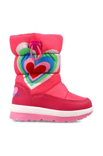 Dětské sněhule Agatha Ruiz de la Prada růžová barva