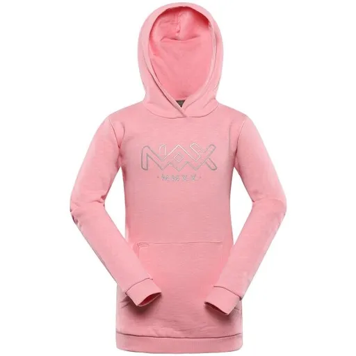 NAX COLEFO Dětská mikina, růžová, velikost 116-122