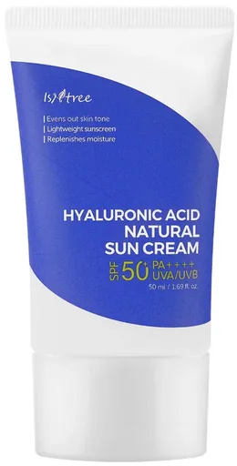 Isntree Opalovací krém SPF 50+ Hyaluronic Acid (Natural Sun Cream) 50 ml