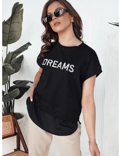Dámské tričko DREAMY černé