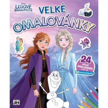 Disney VELKÉ OMALOVÁNKY LEDOVÉ KRÁLOVSTVÍ Omalovánky, mix, velikost