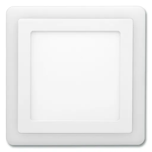 Ecolite Dvojbarev. SMD 24.5x24.5cm, 18W+6W, 4000K+2700K LED-DUO-S18W