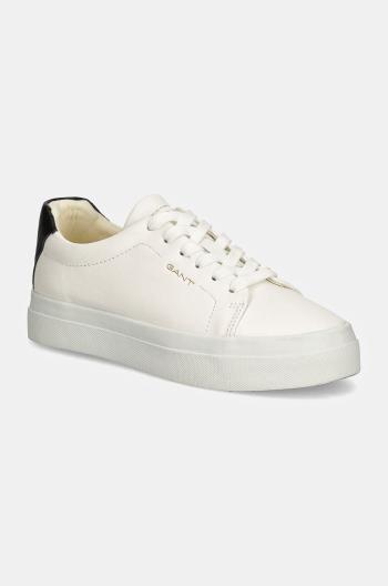 Kožené sneakers boty Gant Avona bílá barva, 29531677 G020