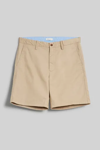 ŠORTKY GANT CHINO SHORTS DARK KHAKI