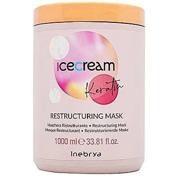 INEBRYA Ice Cream Keratin Restructuring Mask 1000 ml (8008277263120)