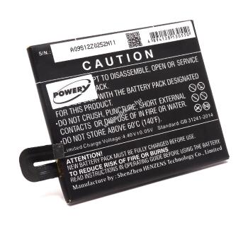 Helyettesítő okostelefon akku Google Pixel 2 XL 3800mAh Li-Polymer