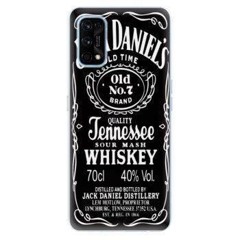 Odolné silikonové pouzdro iSaprio - Jack Daniels - Realme 7 Pro