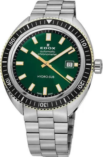 EDOX Hydro-Sub Date Automatic Chronometer 80128-357JNM-VID Limited Edition