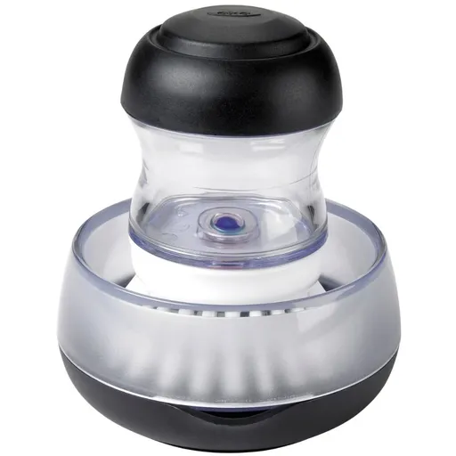 Kartáč na nádobí GOOD GRIPS, s dávkovačem, černá, nylon, OXO