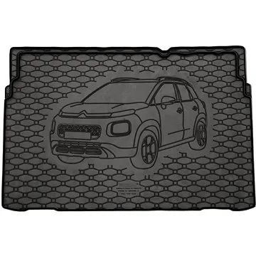 ACI CITROEN C3 AIR 17 gumová vložka černá do kufru s ilustrací vozu (vrchní i spodní dno) (0949X01C)