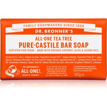 Dr. Bronner’s Tea Tree tuhé mýdlo 140 g