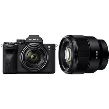 Sony Alpha A7 IV + FE 28–70 mm F3,5–5,6 OSS + FE 85 mm f/1.8 (BUNDLE)