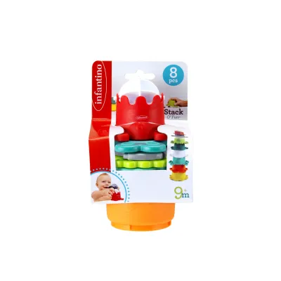 Stohovací kelímky do koupele s mlýnkem