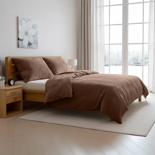 Polášek Mikroplyšové povlečení - Čokoládová | 40 x 40 cm