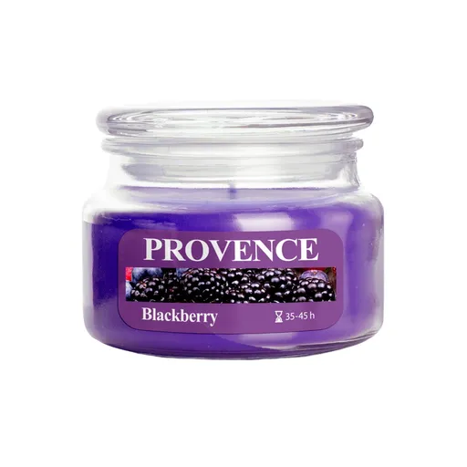 Provence Svíčka ve skle s víčkem Blackberry 200 g