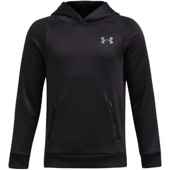 Under Armour ARMOUR FLEECE PRO Chlapecká mikina, černá, velikost