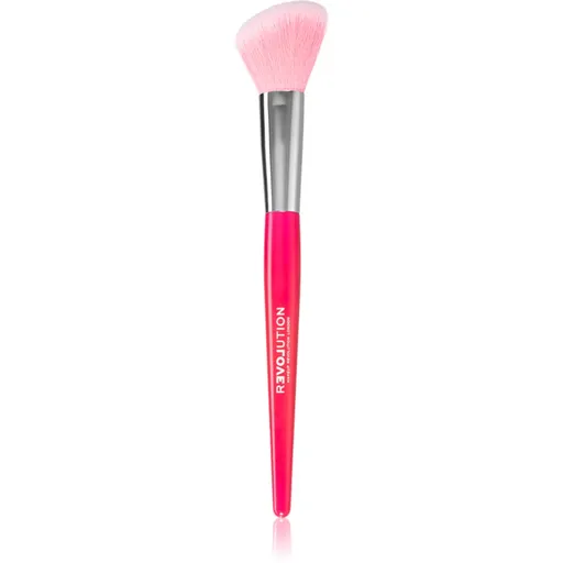 Revolution Relove Brush Queen zkosený štětec na pudr a bronzer 1 ks
