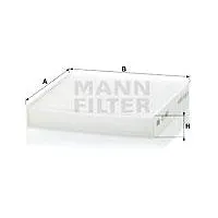 MANN-FILTER CU1827 pro vozy DAIHATSU;FIAT;SUBARU;SUZUKI;TOYOTA (CU1827)
