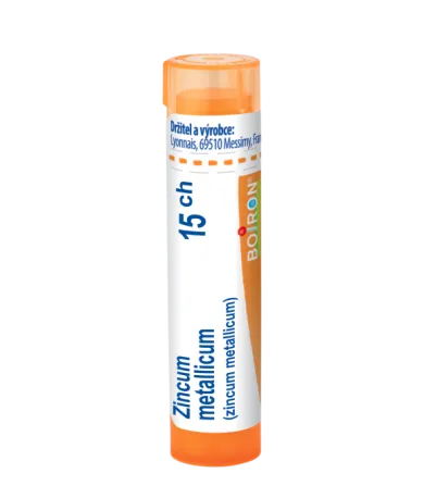Boiron ZINCUM METALLICUM CH15 granule 4 g