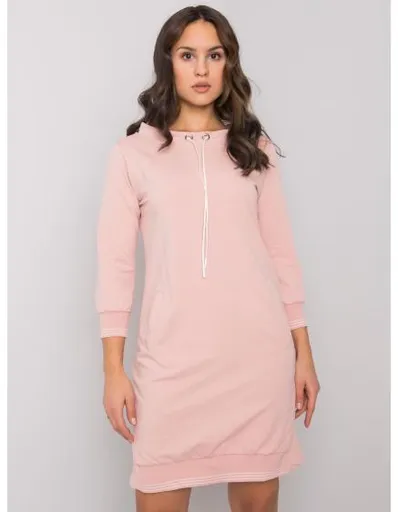 Dámské šaty bavlněné Sinead RUE PARIS růžové