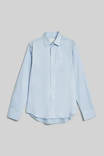 KOŠILE GANT SLIM SATEEN SHIRT MUTED BLUE