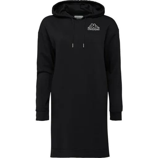 Kappa LOGO IGERTA Dámské šaty, černá, velikost