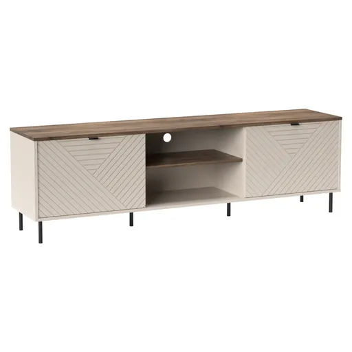 Televizní stolek EYCO, světle béžová