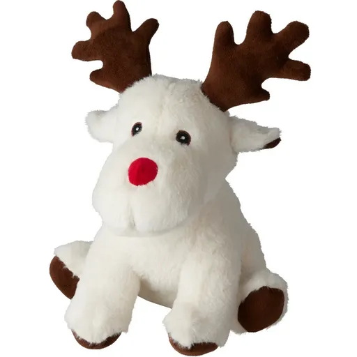 Dveřní zarážka Sobík bílá, 26 cm