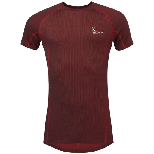 Klimatex LYNX KLIMAFEEL Pánské funkční triko, vínová, velikost XXXL