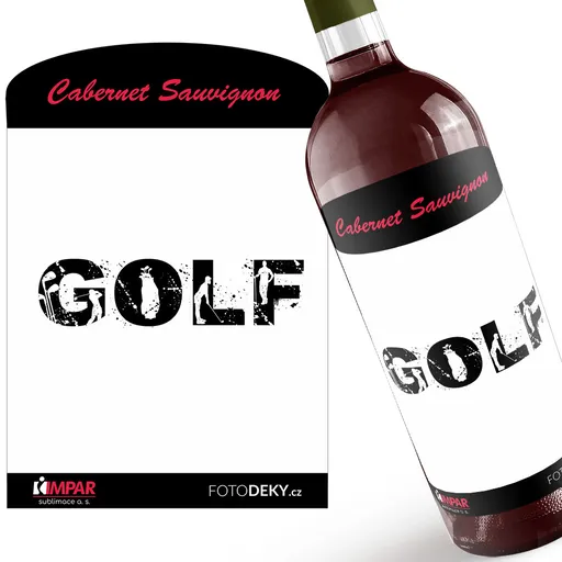 Víno Golf – silueta (Druh Vína: Červené víno)