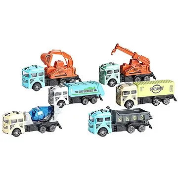 Kovové nákladní auto 6ks (OTB0577898)