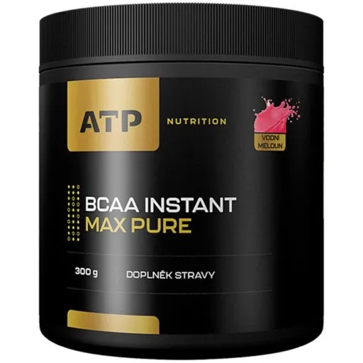 ATP NUTRITION BCAA INSTANT MAX PURE 300 G VODNÍ MELOUN BCAA prášek, černá, velikost