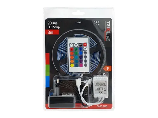 LED pásek 12V 5050 30LED/m IP65 10,8W TRIXLINE TR 640 RGB 3m