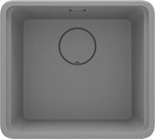 DEANTE Momi metallic grey Granitový dřez, 1-bowl ZKM_S10A