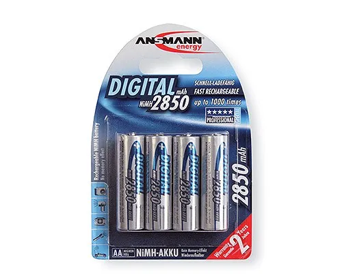 Baterie - Ansmann Mignon 4xAA Typ 2850 min 1, 2V/2650 mAh DIGIT