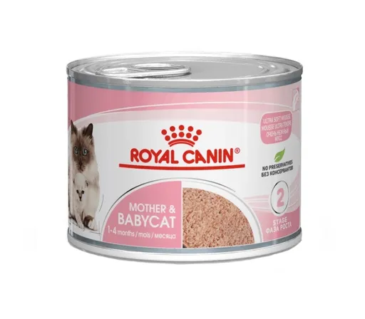 Royal Canin Mother&Babycat Mousse konzerva 195 g