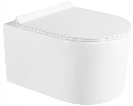 MEXEN/S Sofia Závěsná WC mísa včetně sedátka s slow-slim, duroplast, bílá 30540100