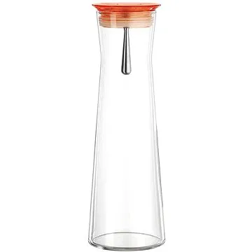 Simax Karafa na vodu Indis 1,1l - barva zátky - oranžová
 (8593419184079)