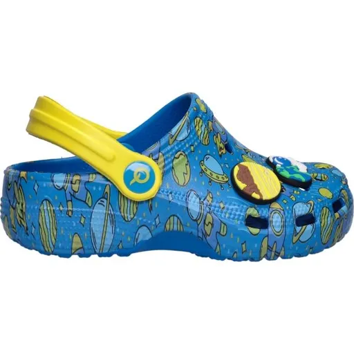 AQUOS FOLIGNO Dětské nazouváky, modrá, velikost