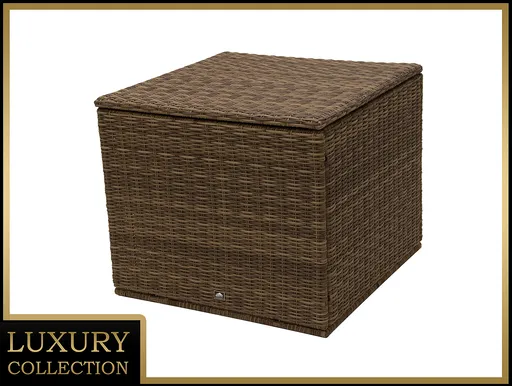 DEOKORK Box na polstry 90 x 90 cm BORNEO LUXURY (hnědá)