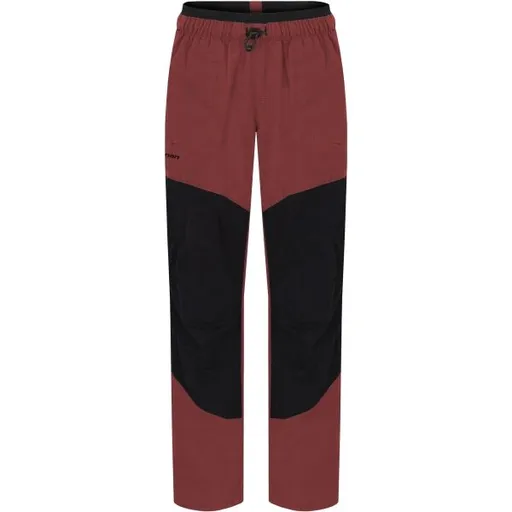 Hannah GUINES JR Dětské outdoorové kalhoty, červená, velikost