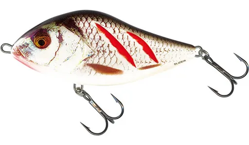 Salmo Wobler Slider Sinking 7cm - Wounded Real Grey Shiner,Salmo Wobler Slider Sinking 7cm - Wounded Real Grey Shiner