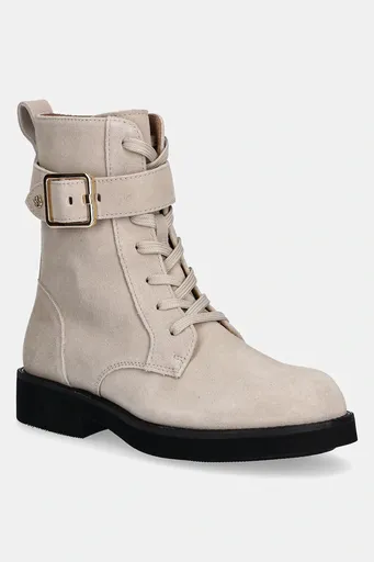 Semišové boty BOSS Eleri