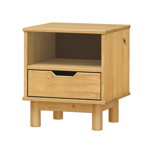 Noční stolek 1 zásuvka BONITO 2 vosk